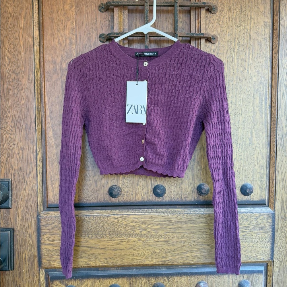 Zara cardigan size XS